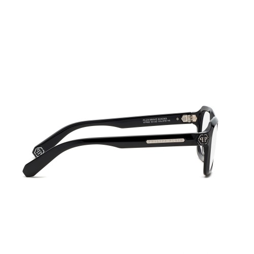 Philipp Plein VPP083 BRAVE SHADE - 0700 - 52 Oprawki korekcyjne Czarny Kanciaste
