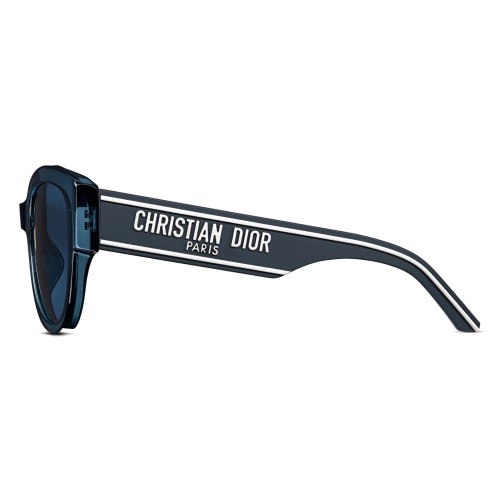Dior WILDIOR BU - 30B0 B - 54 Okulary przeciwsłoneczne Niebieski Kocie oczy