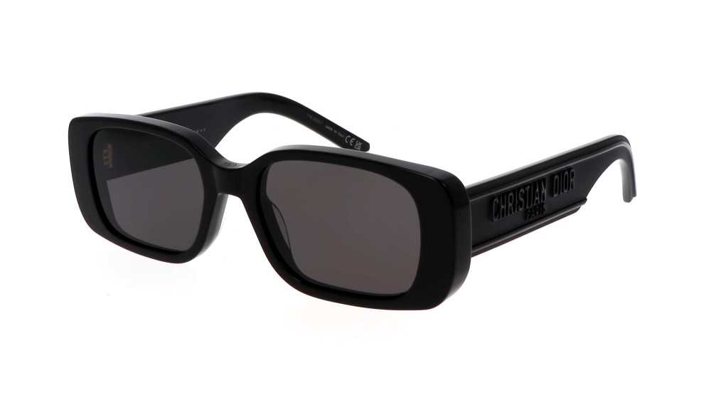 Dior WILDIOR S2U - 10A0 B - 53 Okulary przeciwsłoneczne Czarny Kanciaste