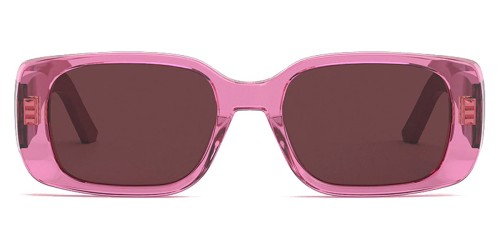 Dior WILDIOR S2U - 73D0 B - 53 Okulary przeciwsłoneczne Różowy Kanciaste