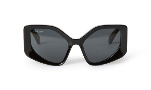Off-White OERI076 DENVER - 1007 - 55 Okulary przeciwsłoneczne Czarny Motyl