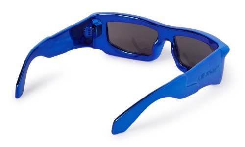 Off-White OERI074 VOLCANITE - 4545 - 58 Okulary przeciwsłoneczne Niebieski Kanciaste