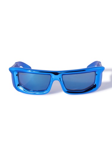 Off-White OERI074 VOLCANITE - 4545 - 58 Okulary przeciwsłoneczne Niebieski Kanciaste