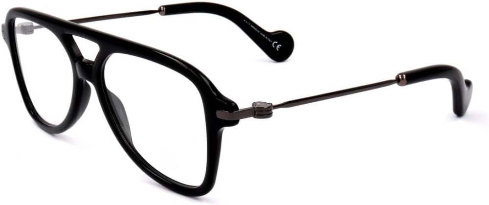 Moncler ML5081 - 001 - 56 Oprawki korekcyjne Czarny Pilotki (aviator)