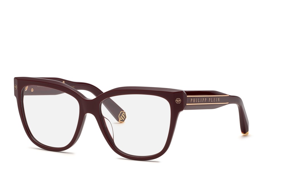 Philipp Plein VPP051 FLYING BUTTERFLY - 0G96 - 55 Oprawki korekcyjne Burgundija Pillow (zaokrąglony)