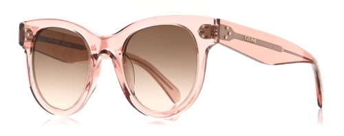 Celine CL40182F - 72F - 50 Okulary przeciwsłoneczne Różowy Pillow (zaokrąglony)