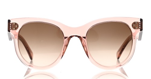 Celine CL40182F - 72F - 50 Okulary przeciwsłoneczne Różowy Pillow (zaokrąglony)