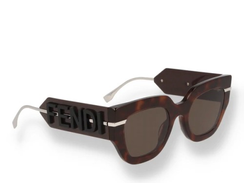 Fendi FE40097F - 52E - 51 Okulary przeciwsłoneczne Kocie oczy