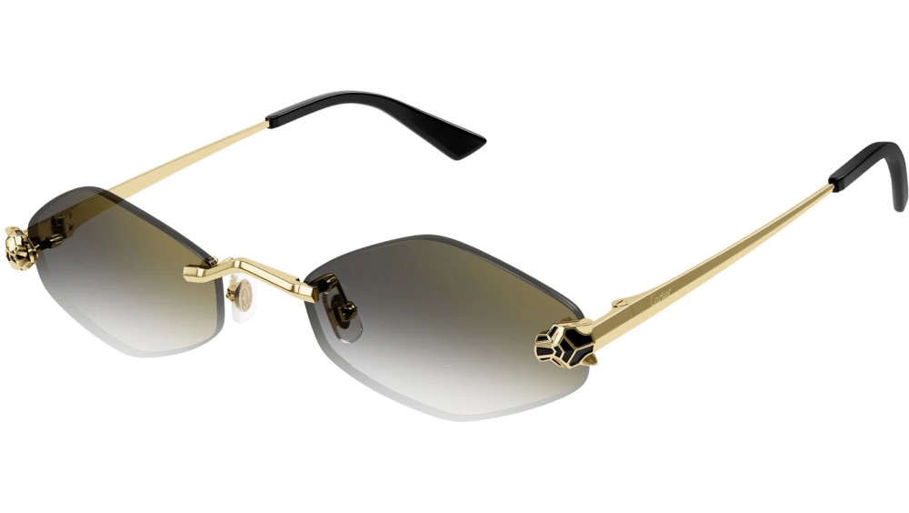 Cartier CT0433S - 001 Okulary przeciwsłoneczne Nietypowy