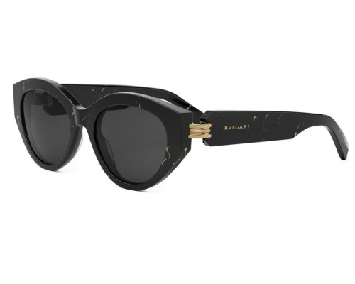 Bvlgari BV40046I B ZERO1 - 05A - 53 Okulary przeciwsłoneczne Czarny Kocie oczy