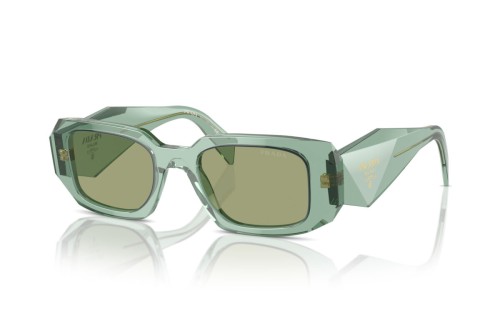 PRADA PR 17WS - 11R10E - 49 Okulary przeciwsłoneczne Kanciaste