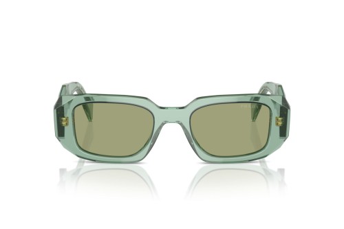 PRADA PR 17WS - 11R10E - 49 Okulary przeciwsłoneczne Kanciaste