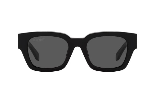 Off-White OERI018 ZURICH - 1007 - 51 Okulary przeciwsłoneczne Czarny Kanciaste