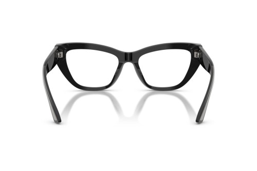 DOLCE & GABBANA DG3412 - ​501 - ​53 Oprawki korekcyjne Czarny Kocie oczy