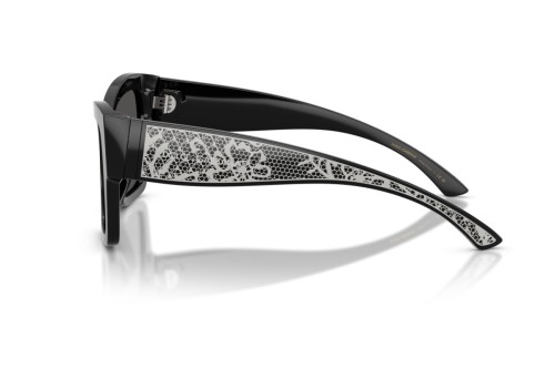 DOLCE & GABBANA DG4493 - ​501/87 - ​55 Okulary przeciwsłoneczne Czarny Kanciaste