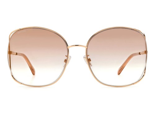Jimmy Choo TINKA/G/SK - DDBJL - 61 Okulary przeciwsłoneczne Pillow (zaokrąglony)