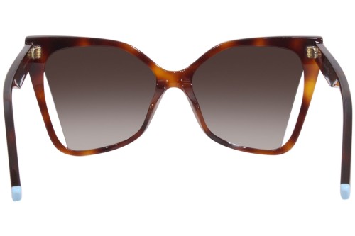 Fendi FE40010U - 53F - 55 Okulary przeciwsłoneczne Havanna Kocie oczy