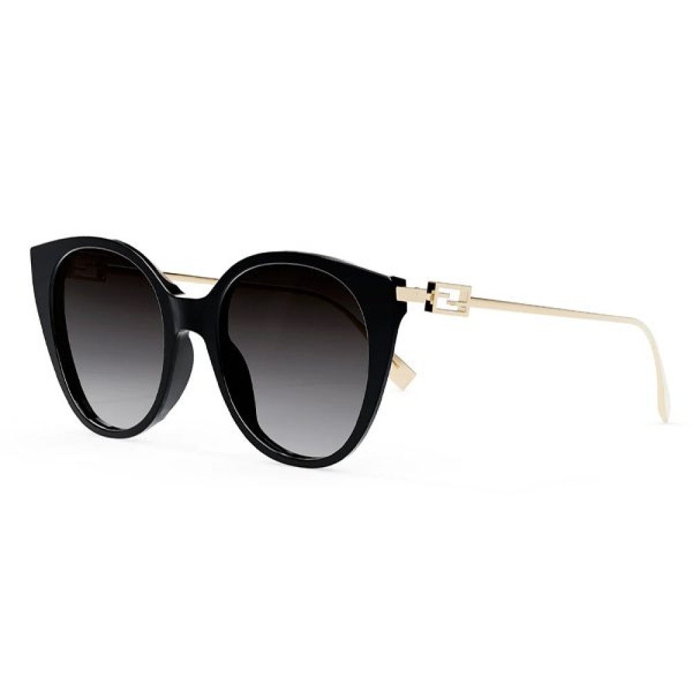 Fendi FE40047I - 01D - 54 Okulary przeciwsłoneczne Kocie oczy