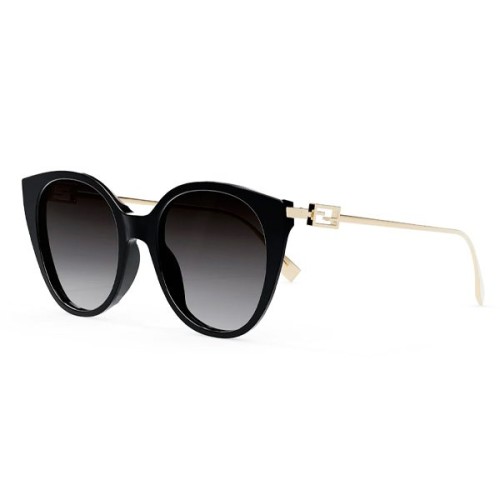 Fendi FE40047I - 01D - 54 Okulary przeciwsłoneczne Kocie oczy