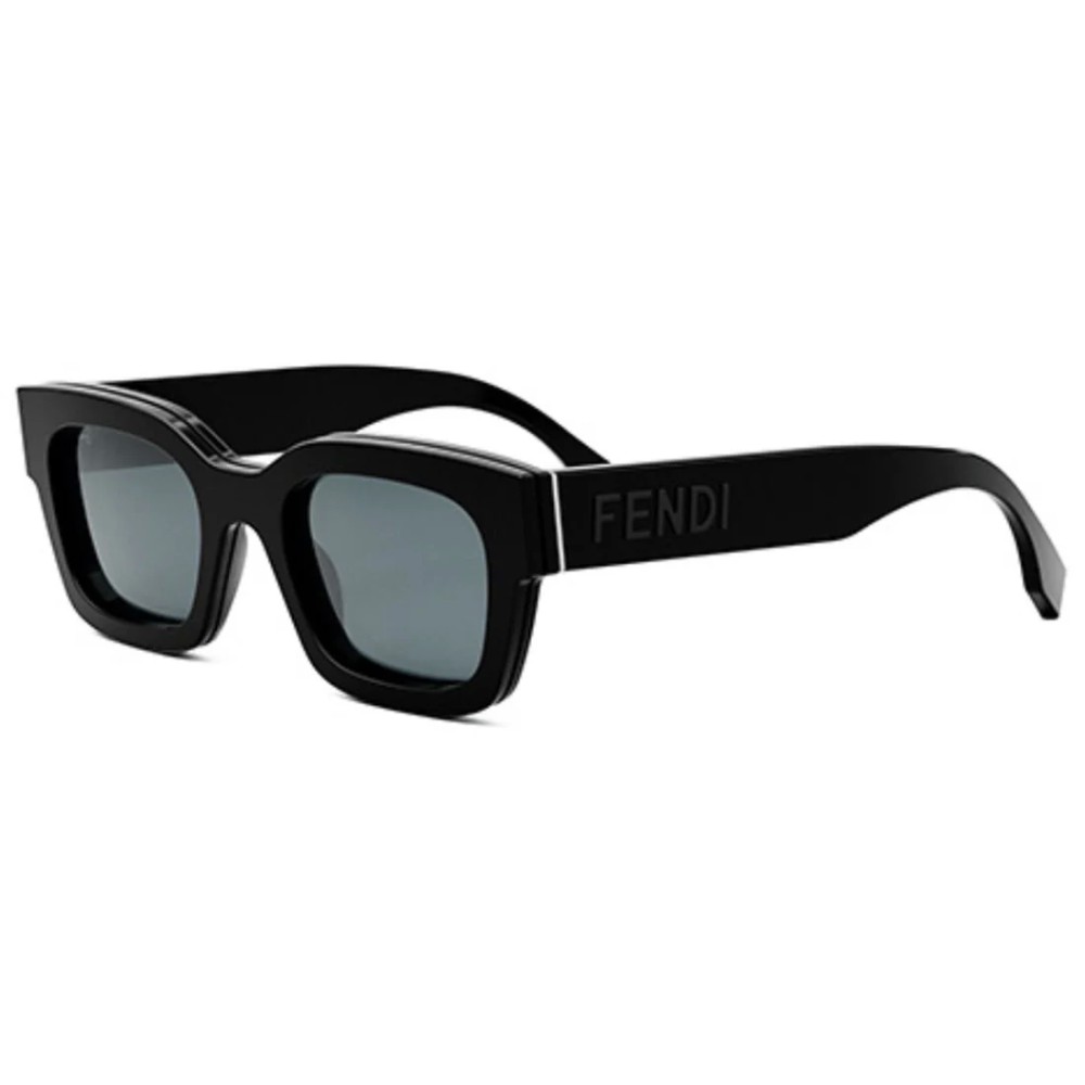 Fendi FE40119F - 01V - 53 Okulary przeciwsłoneczne Czarny Kanciaste