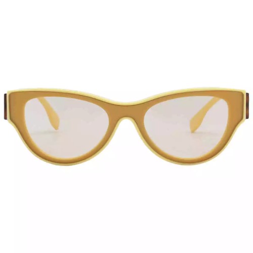 Fendi FE40135I - 39E - 139 Okulary przeciwsłoneczne Brązowy Kocie oczy
