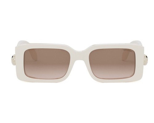 Bvlgari BV40044F SERPENTI - 25F - 56 Okulary przeciwsłoneczne Biały Kanciaste
