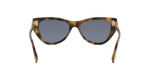 Fendi FE40149I - 53V - 54 Okulary przeciwsłoneczne Havanna Kocie oczy