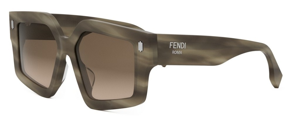 Fendi FE40162F - 50F - 54 Okulary przeciwsłoneczne Kanciaste