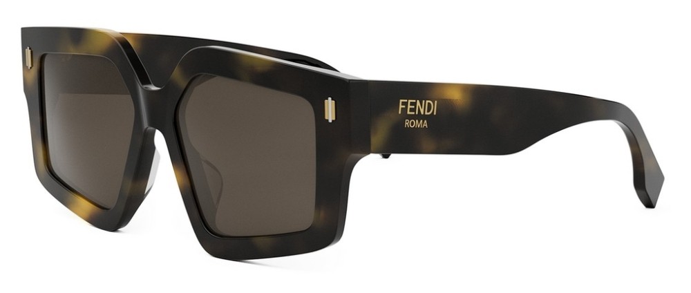 Fendi FE40162F - 52E - 54 Okulary przeciwsłoneczne Kanciaste