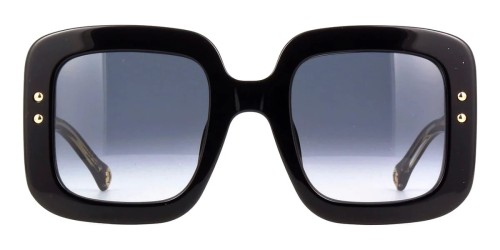 Carolina Herrera CH0010/S - 8079O - 52 Okulary przeciwsłoneczne Czarny Kanciaste