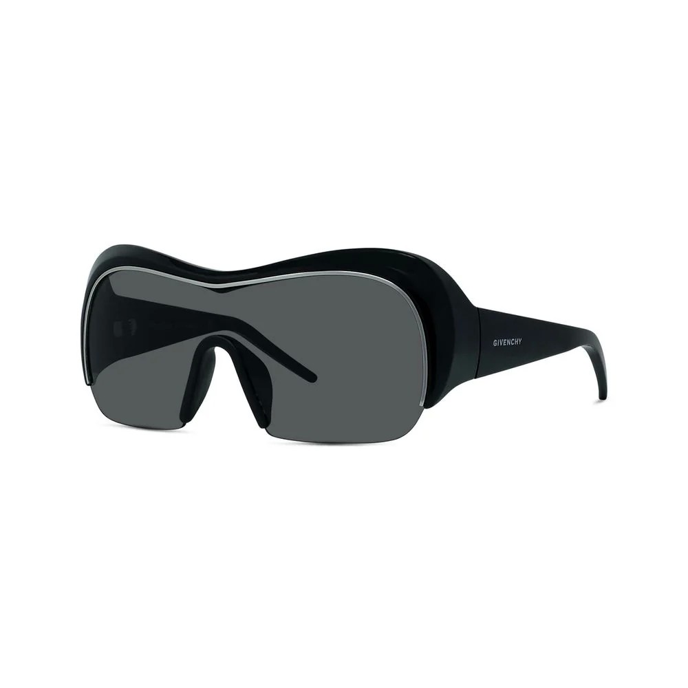 Givenchy GV40098U - 01A - 131 Okulary przeciwsłoneczne Czarny Jednoszybowe