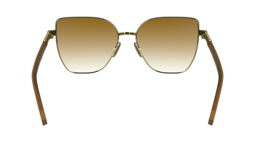 Lanvin LNV132S - 746 - 57 Okulary przeciwsłoneczne Złoty Kanciaste