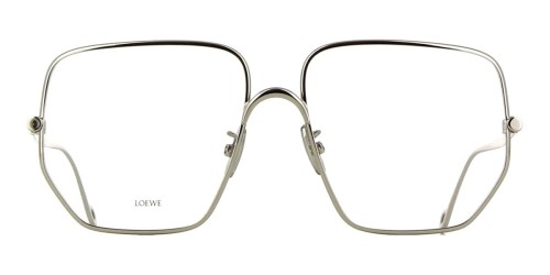 Loewe LW50079U BLUE LIGHT FILTER - 016 - 58 - Z SOCZEWKAMI Z FILTREM ŚWIATŁA NIEBIESKO-FIOLETOWEGO Oprawki korekcyjne Srebrny Kanciaste