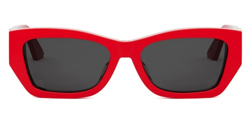Dior MISSDIOR S1F - 35A0 O - 56 Okulary przeciwsłoneczne Czerwony Kanciaste