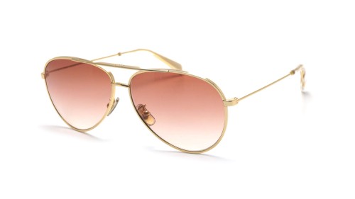 Celine CL40062U - 30T - 59 Okulary przeciwsłoneczne Złoty Pilotki (aviator)