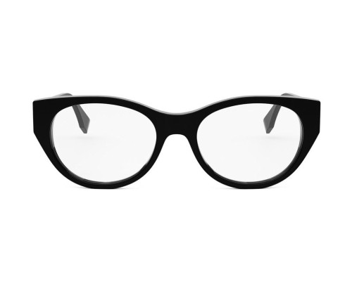 Fendi FE50099I - 001 - 53 Oprawki korekcyjne Czarny Kocie oczy
