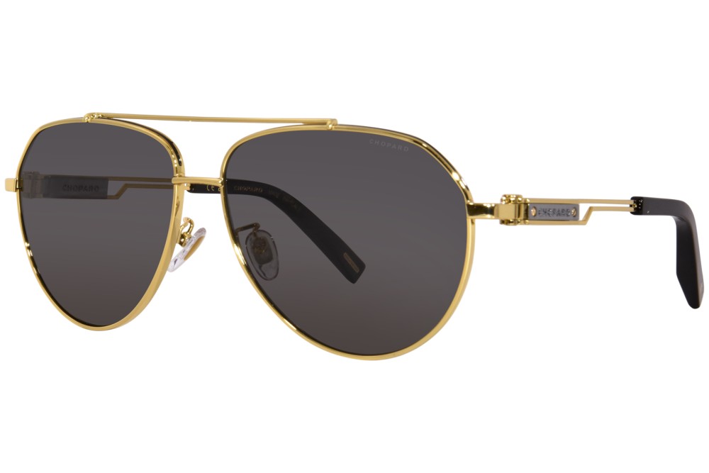 Chopard SCHG63 - 400P - 62 - Z SOCZEWKAMI POLARYZACYJNYMI Okulary przeciwsłoneczne Pilotki (aviator)