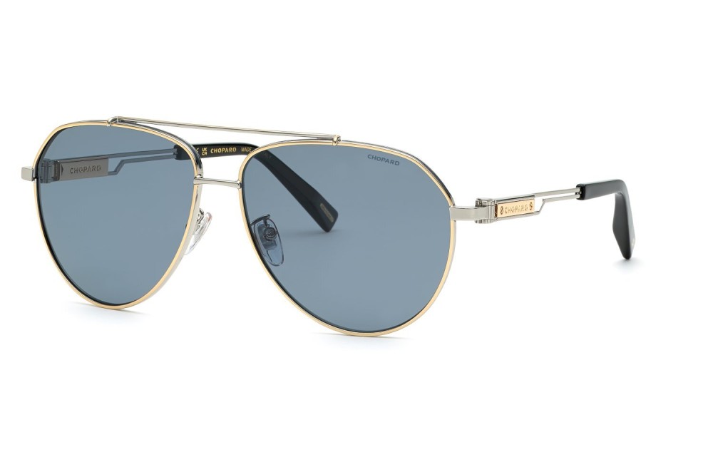 Chopard SCHG63 - 340P - 62 - Z SOCZEWKAMI POLARYZACYJNYMI Okulary przeciwsłoneczne Pilotki (aviator)