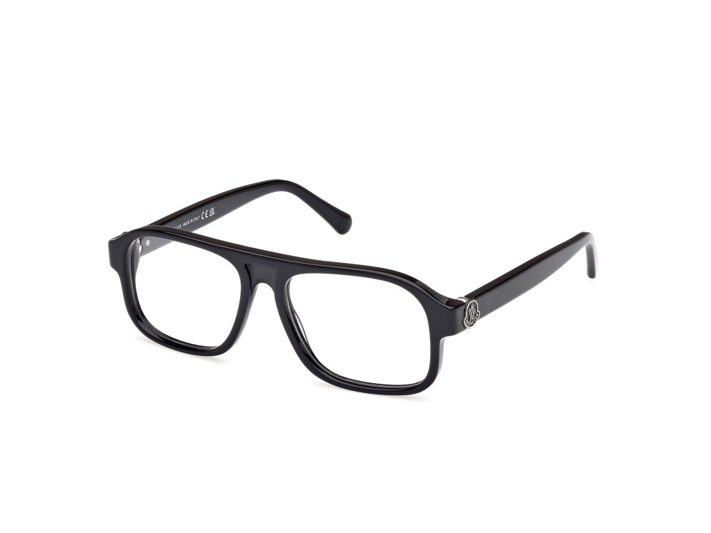 Moncler ML5198 - 001 - 54 Oprawki korekcyjne Czarny Pilotki (aviator)