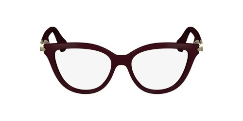 Salvatore Ferragamo SF2974 - 601 - 52 Oprawki korekcyjne Burgundija Kocie oczy