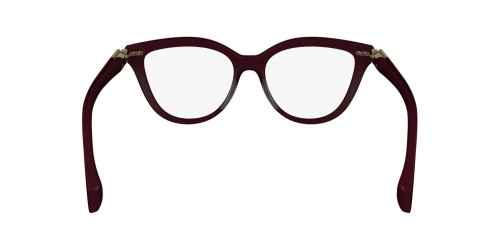 Salvatore Ferragamo SF2974 - 601 - 52 Oprawki korekcyjne Burgundija Kocie oczy