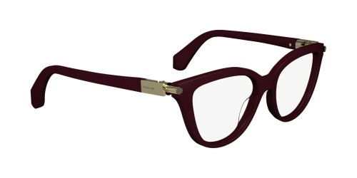 Salvatore Ferragamo SF2974 - 601 - 52 Oprawki korekcyjne Burgundija Kocie oczy
