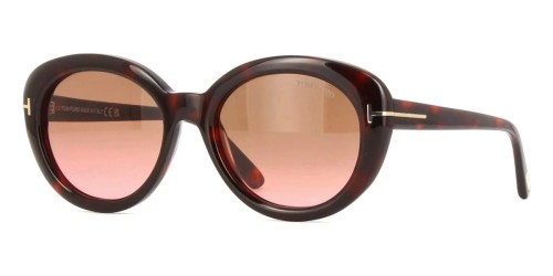 Tom Ford FT1009 LILY-02 - 54B - 55 Okulary przeciwsłoneczne Owalny