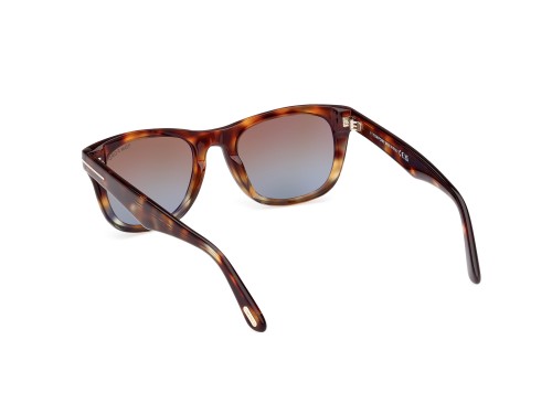 Tom Ford FT1076 KENDEL - 56B - 54 Okulary przeciwsłoneczne Havanna Kanciaste