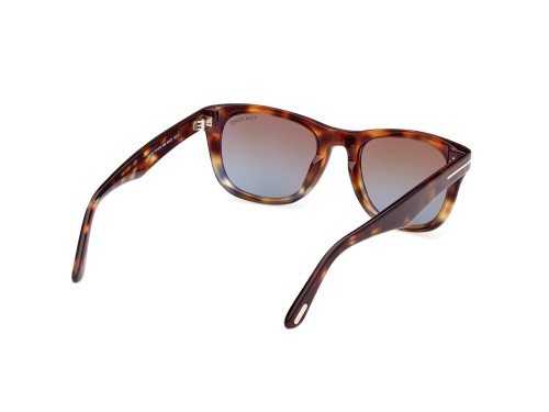 Tom Ford FT1076 KENDEL - 56B - 54 Okulary przeciwsłoneczne Havanna Kanciaste