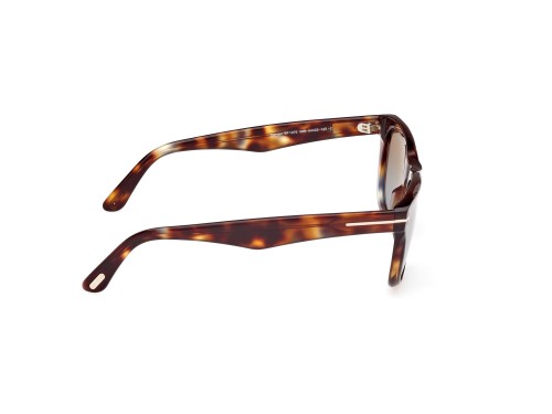 Tom Ford FT1076 KENDEL - 56B - 54 Okulary przeciwsłoneczne Havanna Kanciaste