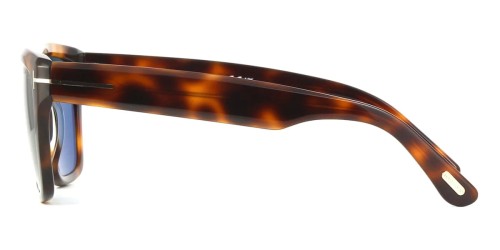 Tom Ford FT1077 ALBERTO - 53V - 55 Okulary przeciwsłoneczne Havanna Kanciaste