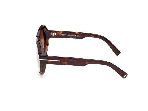 Tom Ford FT1113 ECO INGER - 52G - 59 Okulary przeciwsłoneczne Havanna Jednoszybowe