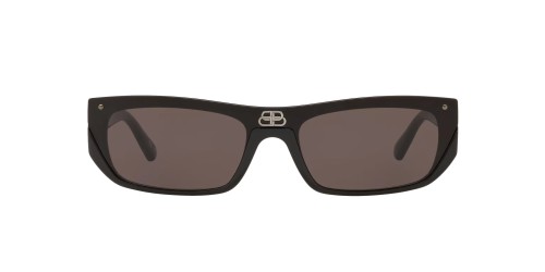 Balenciaga BB0080S - 001 - 99 Okulary przeciwsłoneczne Czarny Kanciaste