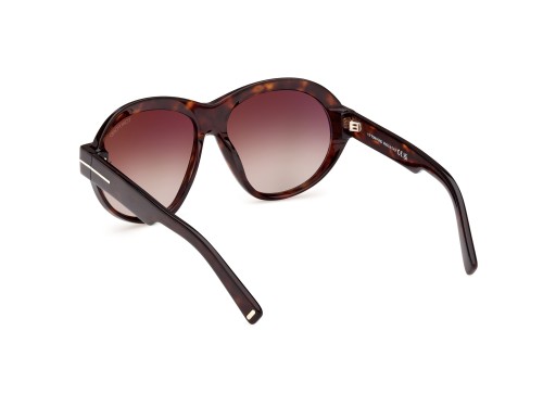 Tom Ford FT1113 ECO INGER - 52G - 59 Okulary przeciwsłoneczne Havanna Jednoszybowe